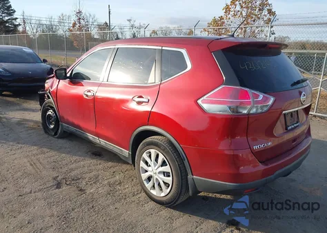 2015 Nissan Rogue S из США, поврежденный, VIN 5N1AT2MT9FC896250